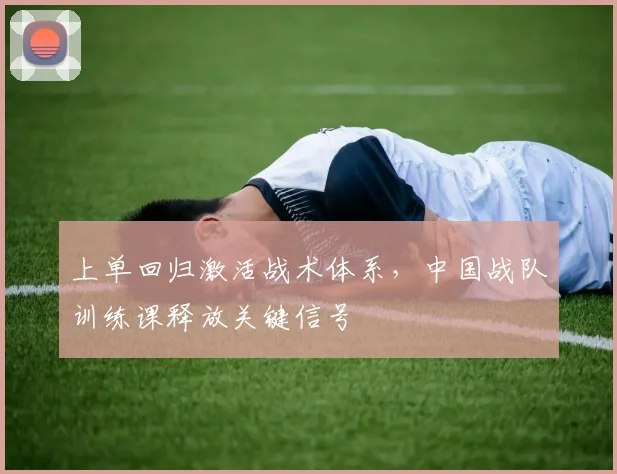 上单回归激活战术体系,中国战队训练课释放关键信号