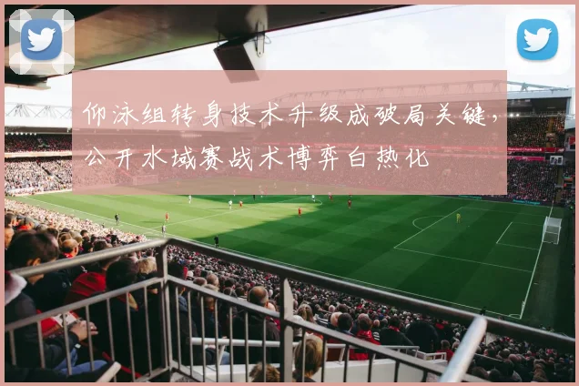 仰泳组转身技术升级成破局关键,公开水域赛战术博弈白热化